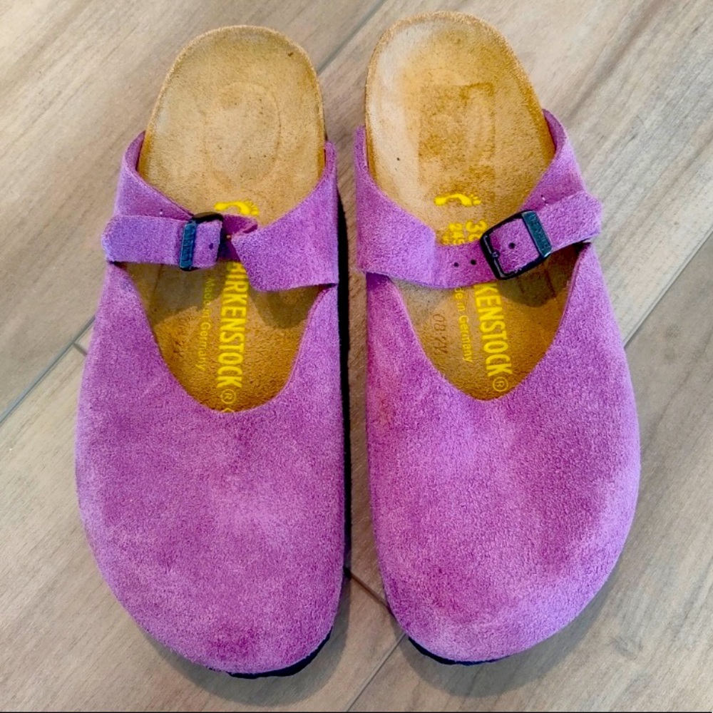 Birkenstock rose mean clogs rare